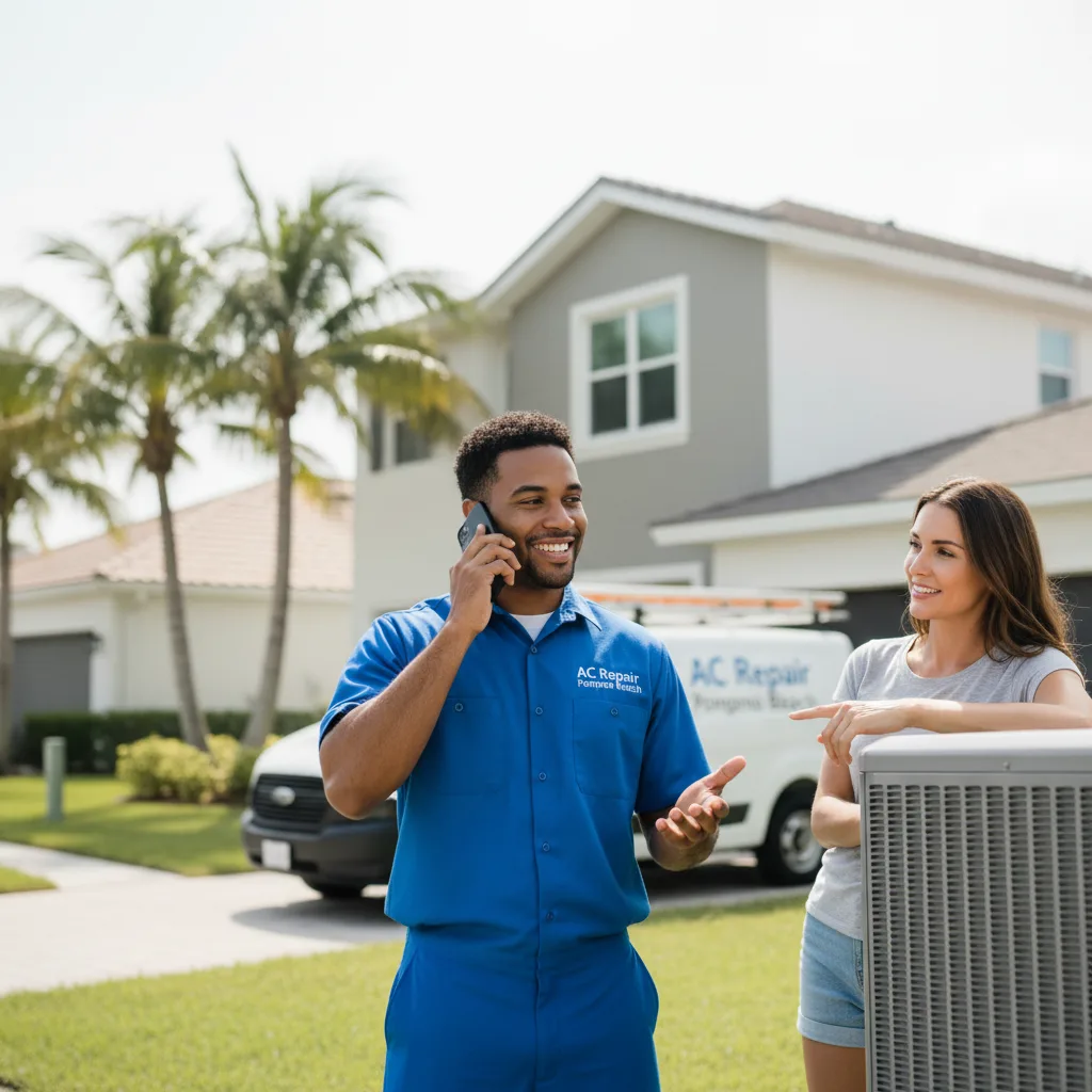 AC Repair Pompano Beach customer support in Wallingford